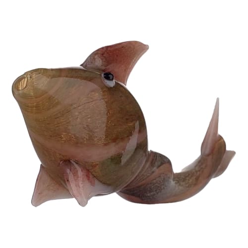 Heady Glass Fish Pipe On sale