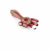 Heady Zombie Hand Pipe - Brightly-colored Glass Pipe with swirling red and pink colors