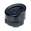 Black angled plastic lid or cap for Puffco Peak Mouthpiece Adapter For High Five Duo