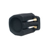 Black electrical plug adapter with two round prongs for High Five Duo Replacement Atomizer