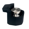 Coffee tamper with black holder for High Five Duo Replacement Atomizer use