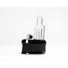 High Five Duo E-rig: Sleek black vaporizer with glass adapter for concentrates & flowers