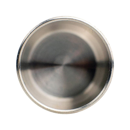 High Five Duo titanium bowl with sleek circular stainless steel cup