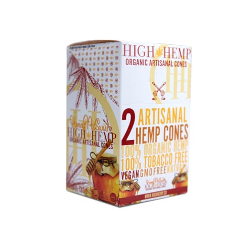 High Hemp Organic Wrap Cones Natural On sale