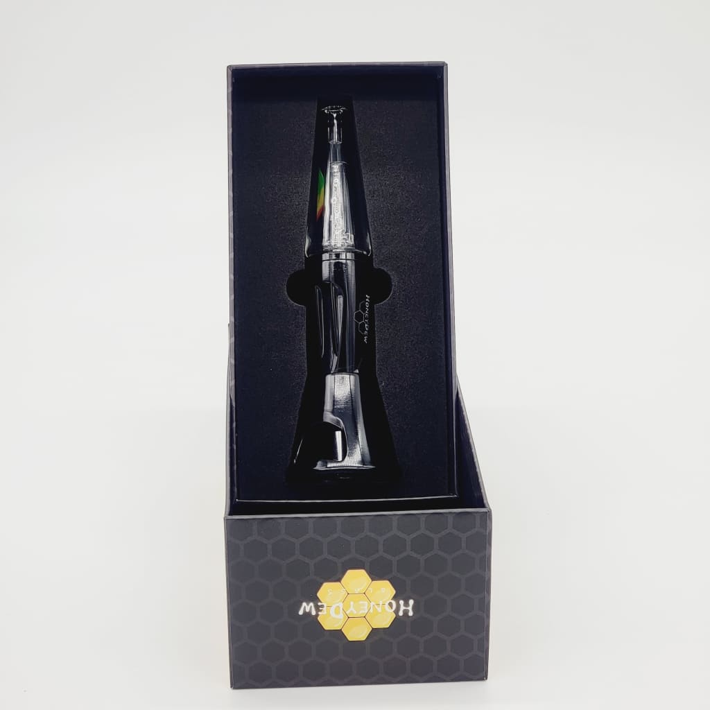 Glass Vaporizer With Ceramic Tip In Display Box; Efficient Wax Vaporizes And Filtration Process