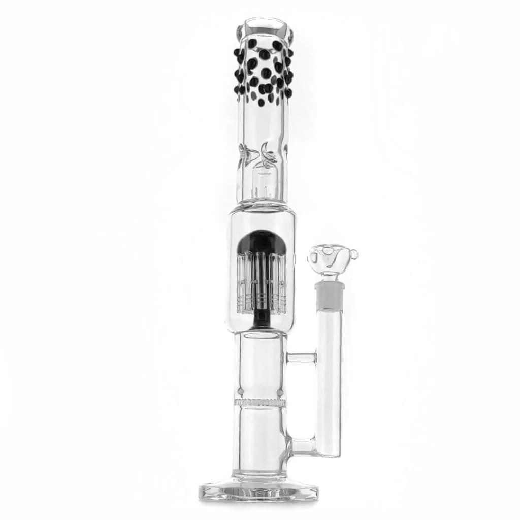 17bong water pipe with tree dome percolator and double dewars joint for smooth hits