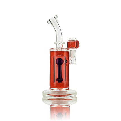 Red Cool Hitter water pipe with icy gel and heat-resistant glass