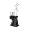 Ispire Daab electronic dab rig with glass attachments and black base for smooth vaporizing