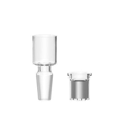Ispire Sleek Portable E-Torch Dab Kit with borosilicate glass banger adapter