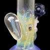 Jellyfish Glass Water Pipe by Trident with Mercury Seal Joint and decorative bubble designs