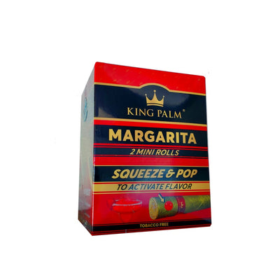 King Palm Magic Blunt Wraps: Margarita Flavor with Squeeze & Pop Feature for Magic Tastes