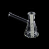 Klean Glass Bubbler With Glow In The Dark Stripe - Durable Glass Water Pipe By K-en