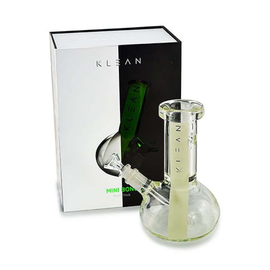 Klean Glass Heavy Duty Water Pipe With Sleek Design And Signature Glow, In Klean Box