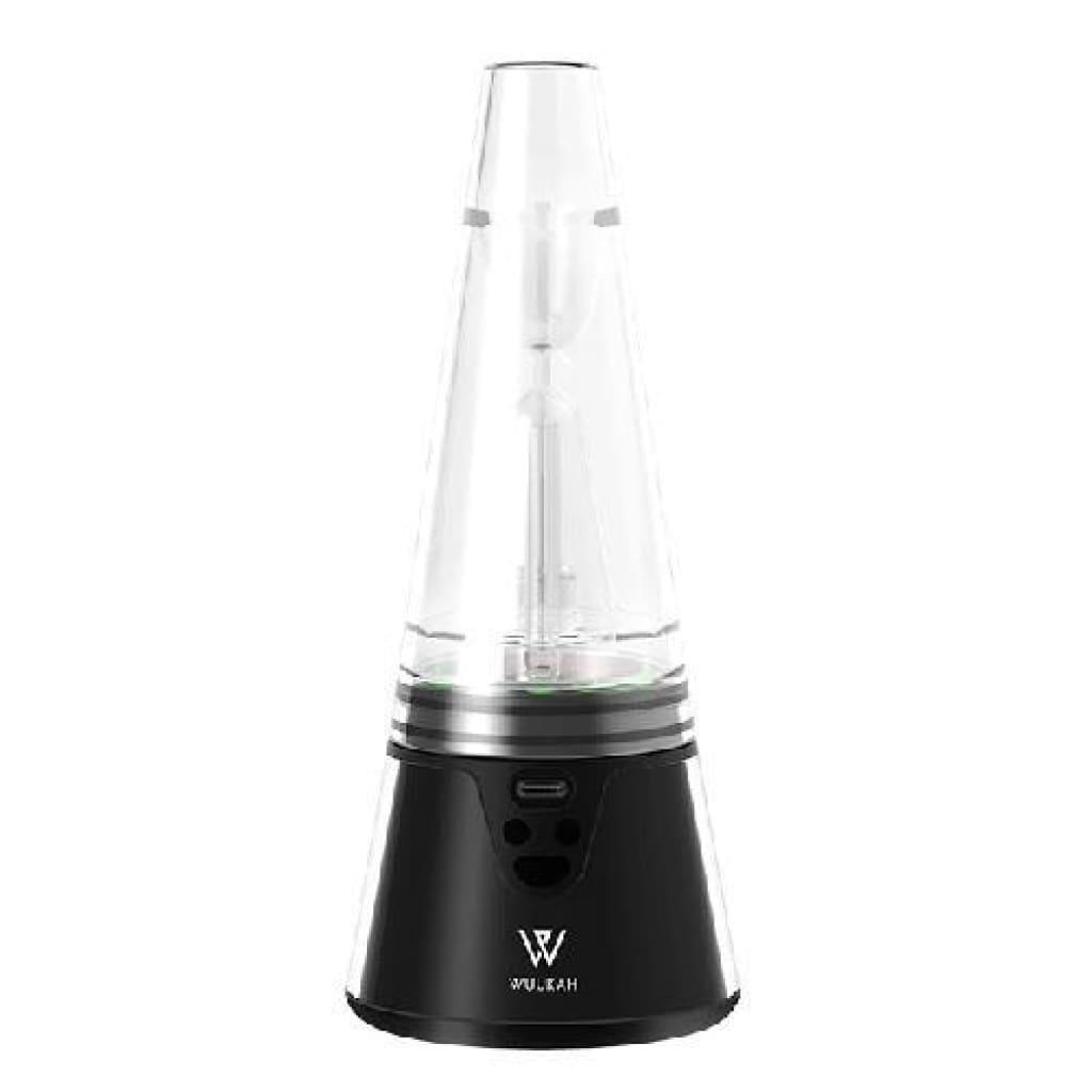 Leaf Buddi Wuukah Electronic Rig with Central Conduction Heating and clear plastic cup