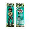 Lion Rolling Circus Terpene Hemp Wrap Packaging With a Stylized Figure In a Pointed Hat