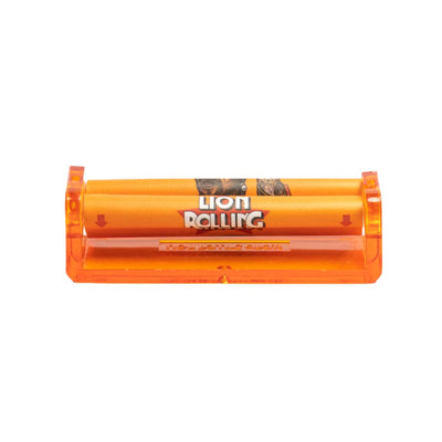 Brightly colored Freaky Fun Rollers by Lion Rolling Circus – Orange rolling machine