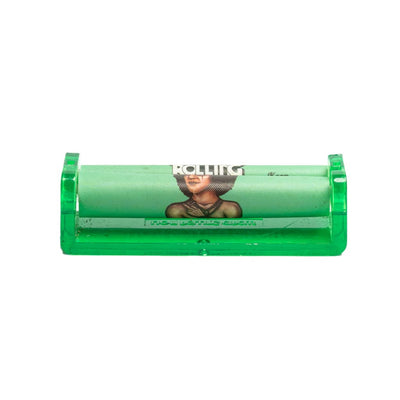 Green plastic Freaky Fun Rollers by Lion Rolling Circus with brand logo and image