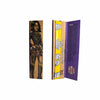 Lion Rolling Circus King Size Unbleached Papers with edgy, futuristic woman and colorful designs