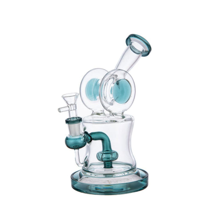Lotus Glass Recycle Water Pipe 8 On sale