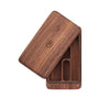 Marley Natural Black Walnut Wood Case With Compartments For Lifestyle Accessories