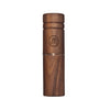 Wooden cylindrical Compact Marley Natural Holder with engraved logo for pre-roll protection