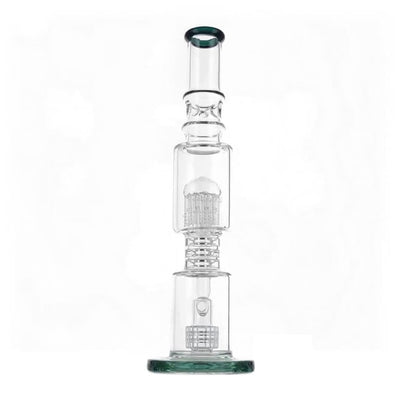 16 Inch American Glass Tree Percolator Bong with Matrix Percolator
