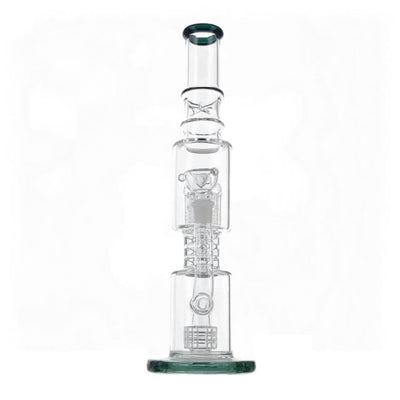 16 Inch American Glass Tree Percolator Bong with Matrix Percolator