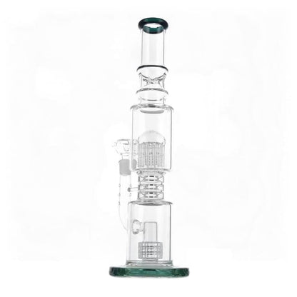 16 Inch American Glass Tree Percolator Bong with Matrix Percolator