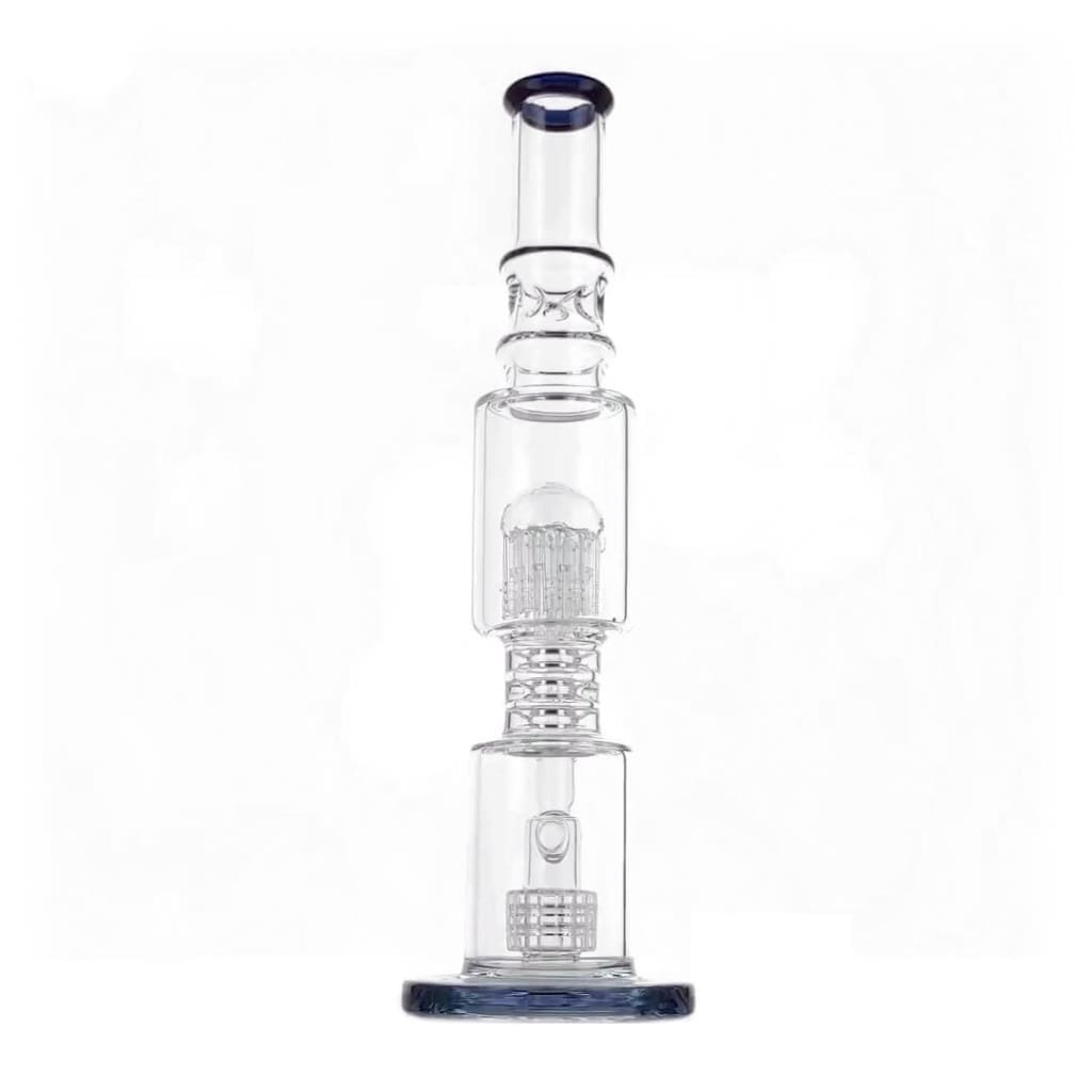 16thick tree percolator bong featuring multiple chambers for superior filtration