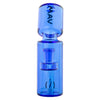 Blue glass bottle with dropper for Mav Glass Spray Bottle 7 Tall with 14mm joint fixed downstem