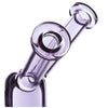 Mav Glass Besty Bong with two mouthpieces and curved neck for enhanced collaboration