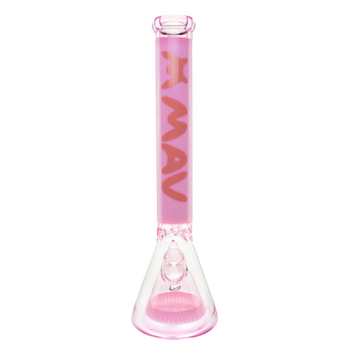 Mav Glass Tx627 Pyramid Beaker - Pink & Milky On sale