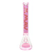 Mav Glass Tx627 Pyramid Beaker - Pink & Milky On sale