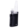 Portable X-max Qomo Micro E-rig With Glass Mouthpiece And Ceramic Bucket Atomizer