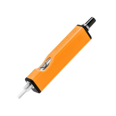 Mini Huni Badger: Orange Engraving Tool With Textured Grip And Metal Tip For Lower Temperature Ranges