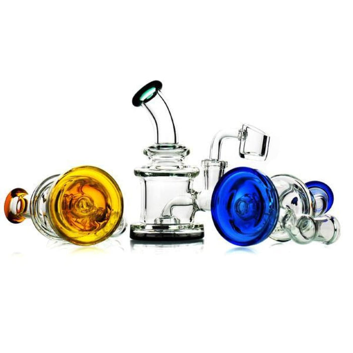 Mini Pocket Dab Rig with Color Base 14mm Male On sale