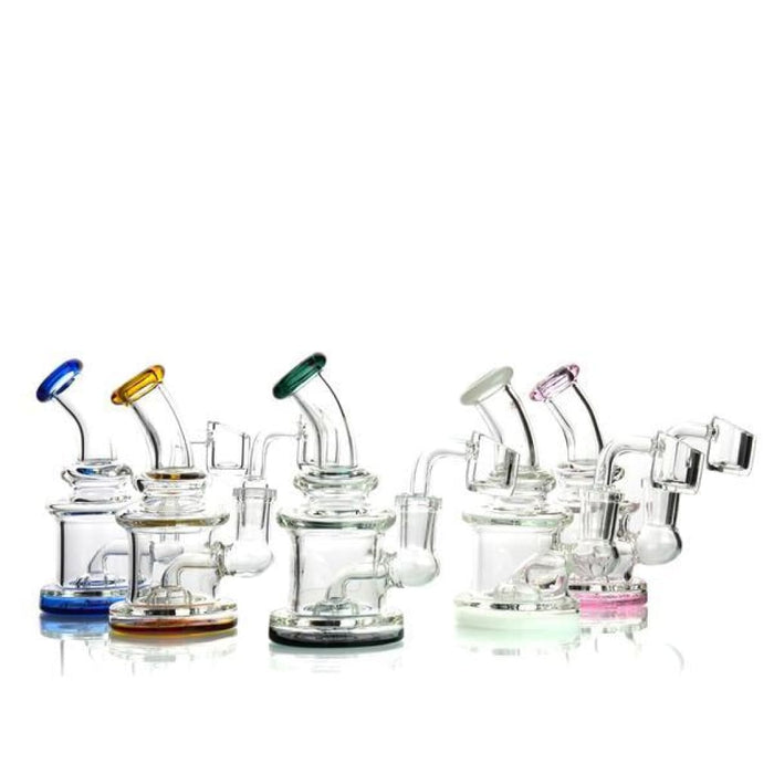 Mini Pocket Dab Rig with Color Base 14mm Male On sale