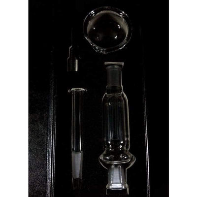 Handmade Glass Nectar Collector With 14mm Male Titanium Nail For An Elevated Smoking Experience