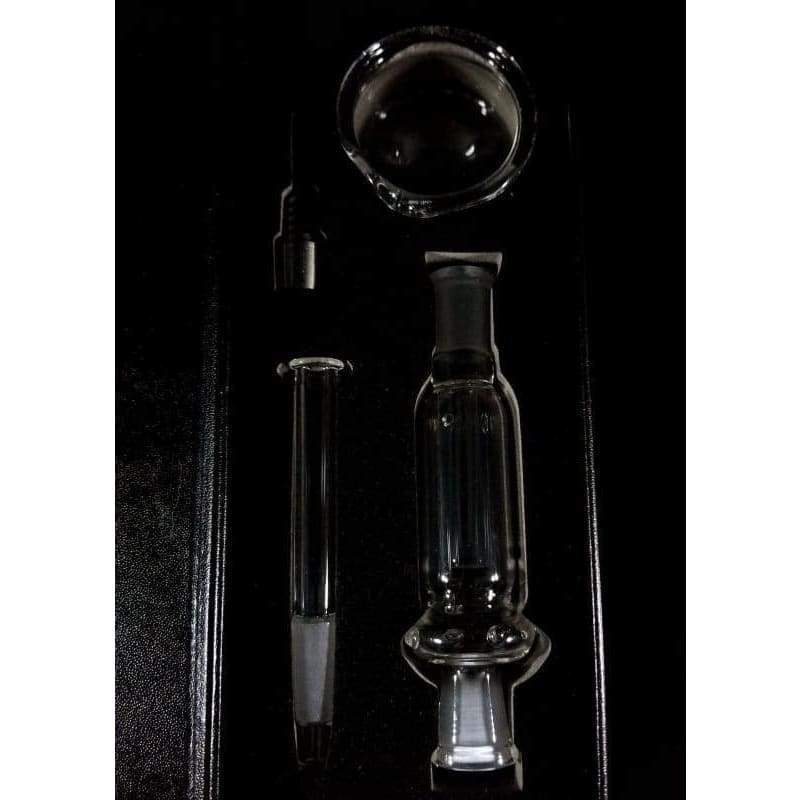 Handmade Glass Nectar Collector With 14mm Male Titanium Nail For An Elevated Smoking Experience