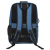 Traveler Series blue and black smell proof backpack with padded straps and carbon lining