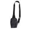 Black Ooze Traveler Smell Proof Crossbody Bag with Adjustable Strap and GOZE Branding