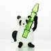 Panda Glass Bong On sale