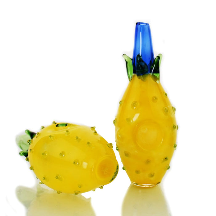 Pineapple Pipe Color Frit Art On sale