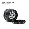 Durable 4-piece polygon herb grinder with razor-sharp teeth and multiple compartments