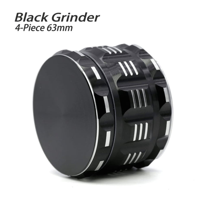 Polygon Herb Grinder Black 63mm On sale