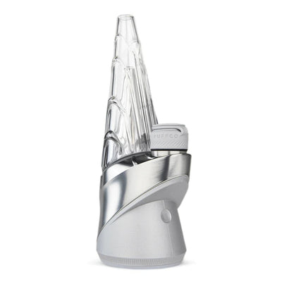 Limited Edition Guardian Puffco Peak Pro sleek modern electric juicer with silver base