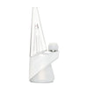 White Opal Peak Pro with helixed inner-cone and LED lighting on a metronome-shaped base