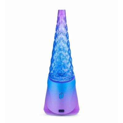 Puffco Peak Pro Indiglow Limited Edition with colorful, gradient cone-shaped design