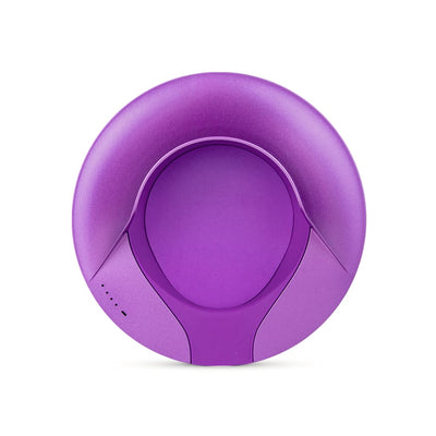 Purple circular Puffco Peak Pro Power Dock - Portable Wireless Charger & Power Bank