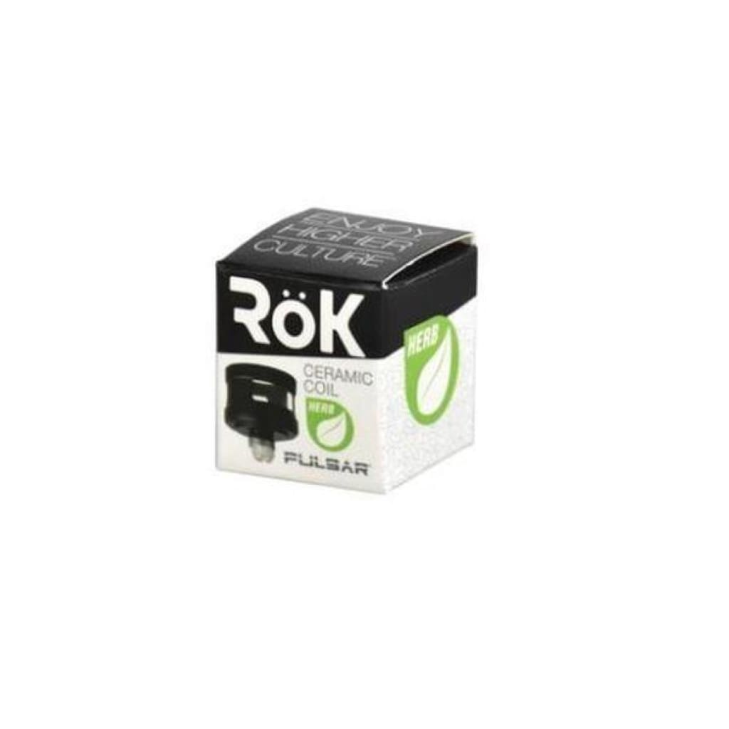 Box for a ceramic coil compatible with Pulsar Rök Electric Dab Rig Replacement Ceramic Coils